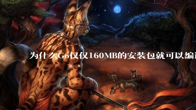 为什么Go仅仅160MB的安装包就可以编译程序，而Rust却还需要几个GB的VC++才能编译？